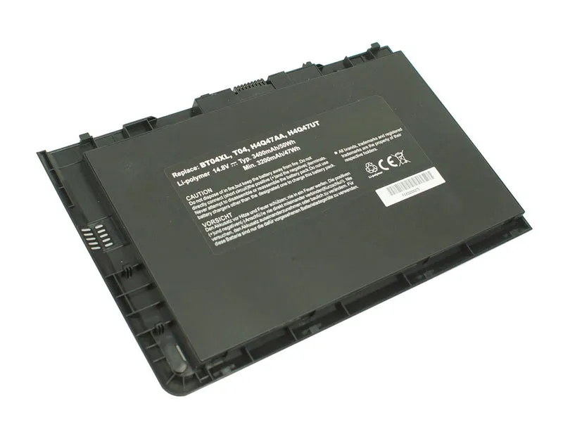 14,8V 3400mAh BT04XL 50Wh Laptop-Akku für HP EliteBook Folio 9470m Ultrabook Serie