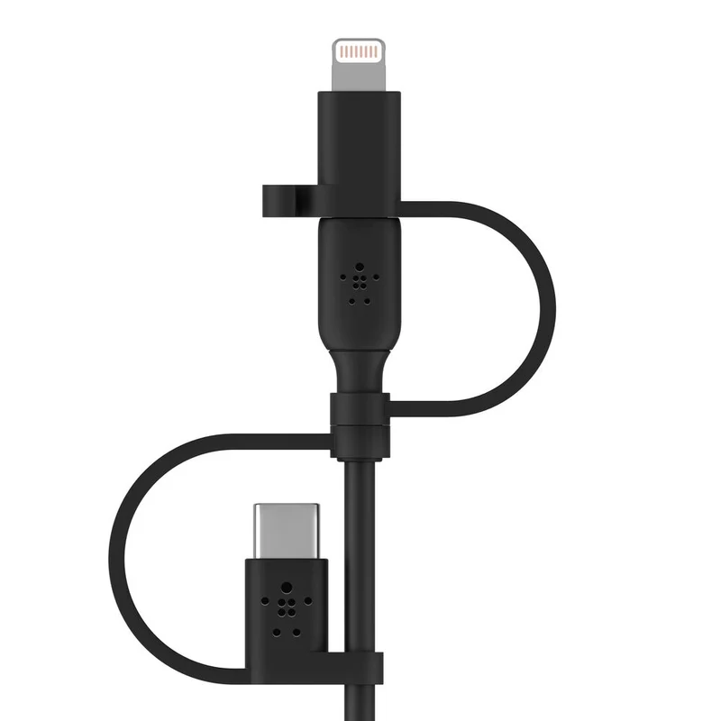 Cable BOOST↑CHARGE de USB-A con Conexión Universal (1 m) de Belkin - Negro