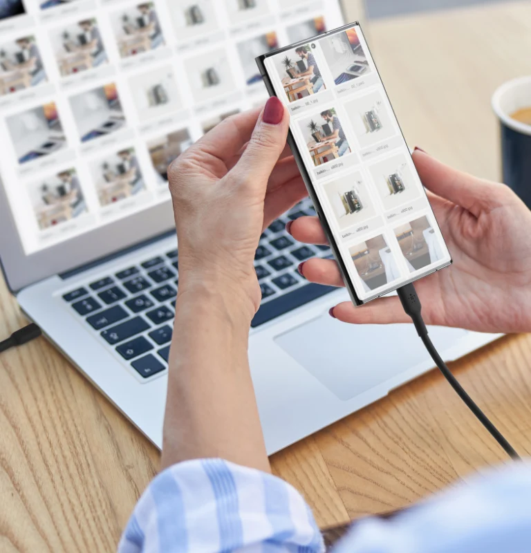 Cable de USB-C a USB-C BOOST↑CHARGE (1 m) de Belkin - Negro