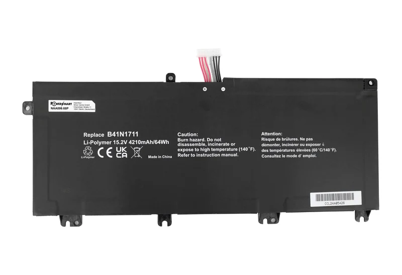 15,2V 4210mAh B41N1711 Interner Laptop-Akku für ASUS TUF Gaming FX705, FX705DT, FX705DU, FX705GD Serie