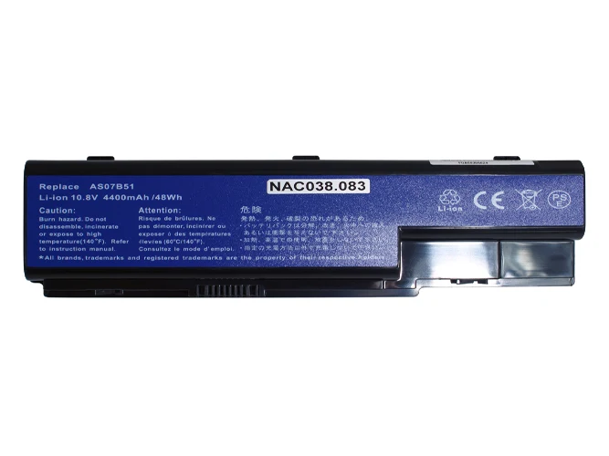 Ersatz für EMACHINES E510, E520, G420, G520, G620, G720 Laptop-Akku