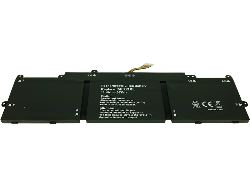11,4V ME03XL 37Wh Ersatzakku für HP Stream 11, Stream 13 und Stream 11 Pro G3 Serie