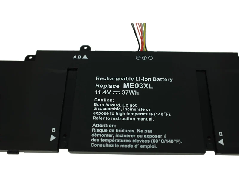 11,4V ME03XL 37Wh Ersatzakku für HP Stream 11, Stream 13 und Stream 11 Pro G3 Serie