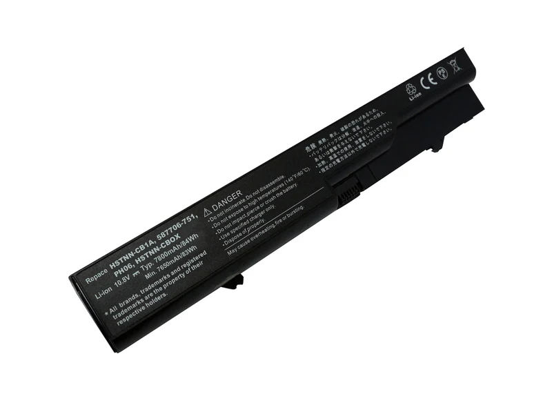 10,8 V 7800 mAh PH06 84 Wh Laptop-Akku mit verlängerter Lebensdauer für HP ProBook 4320s 4420s 4520s Compaq 420 620