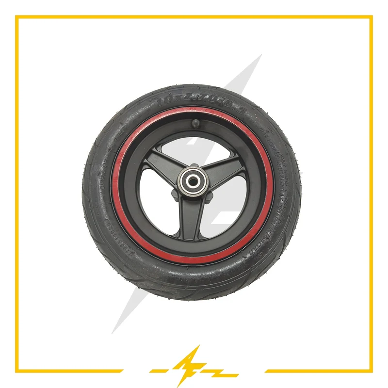Rueda para patinete eléctrico Zwheel delantero neumático tubeless con aro rojo - Potencia, tracción y fiabilidad con AF SCOOTERS