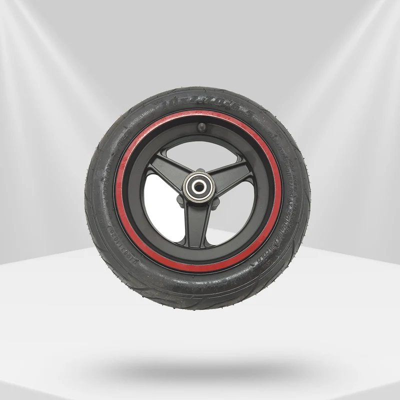 Rueda para patinete eléctrico Zwheel delantero neumático tubeless con aro rojo - Potencia, tracción y fiabilidad con AF SCOOTERS