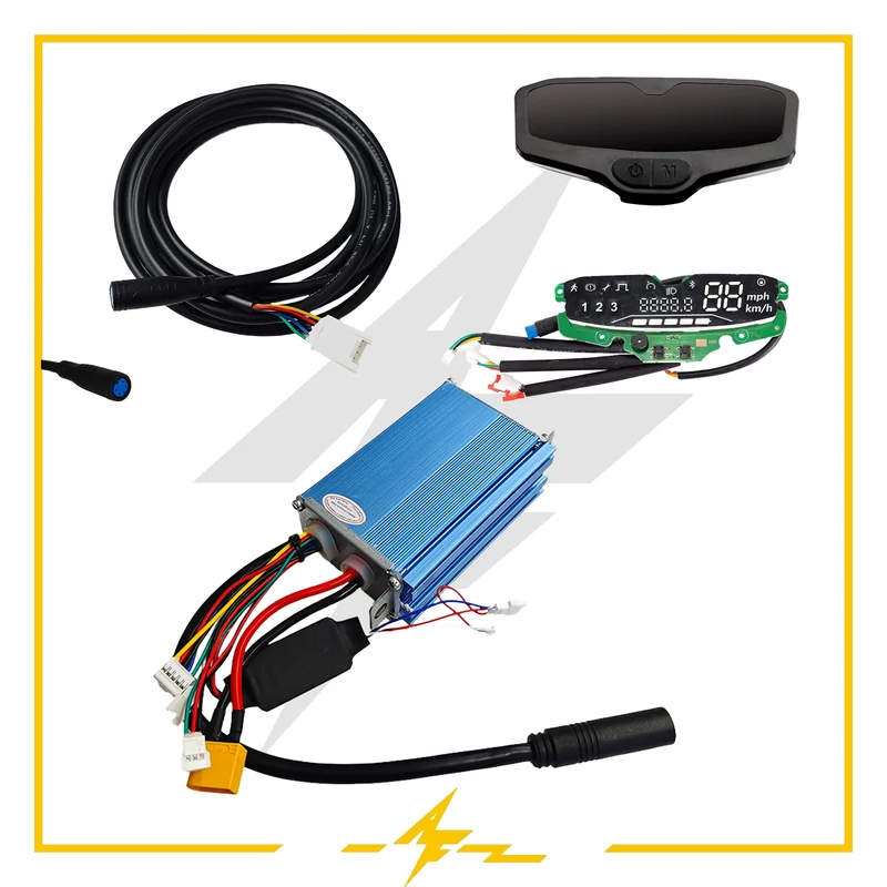Controladora 48V 18A 500W kit con pantalla para patinete eléctrico Smartgyro K2 y K2 Pro - ¡El corazón potente de tu patinete!