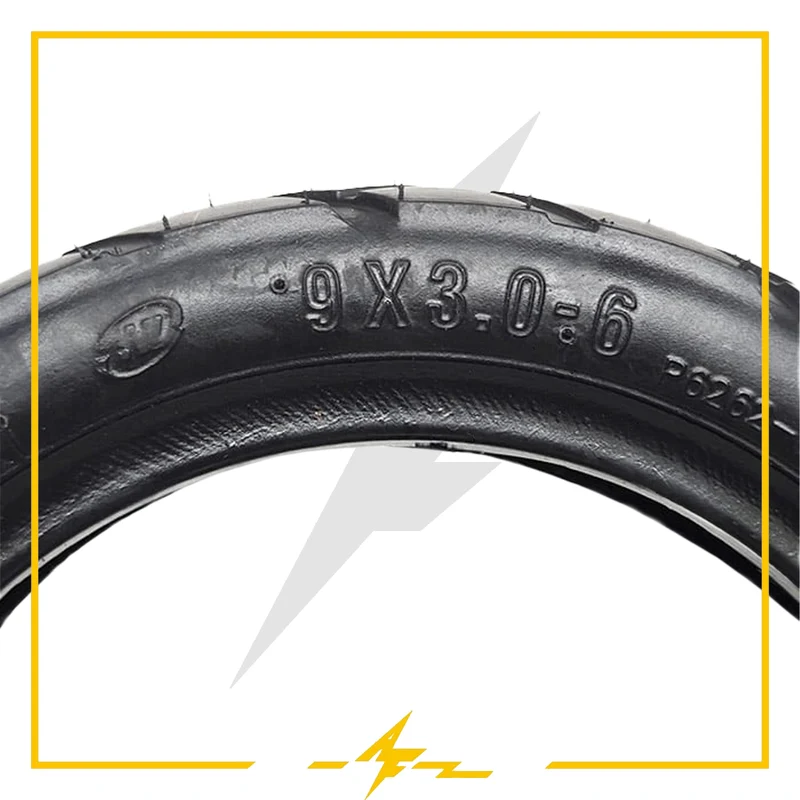 Cubierta rueda neumática para patinete eléctrico 9x3-6 Tubeless - ¡Transforma tu patinete eléctrico en una bestia del terreno!