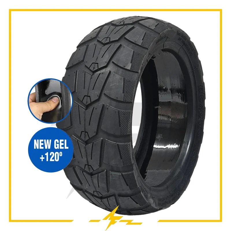 Cubierta rueda neumática para patinete eléctrico 85/55-6,5 Tubeless con Gel Innova - ¡Agarre extremo y cero preocupaciones en tu patin!