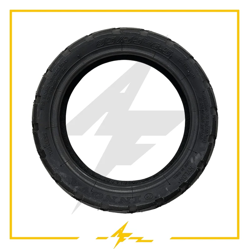 Cubierta rueda neumática para patinete eléctrico 85/55-6,5 Tubeless con Gel Innova - ¡Agarre extremo y cero preocupaciones en tu patin!