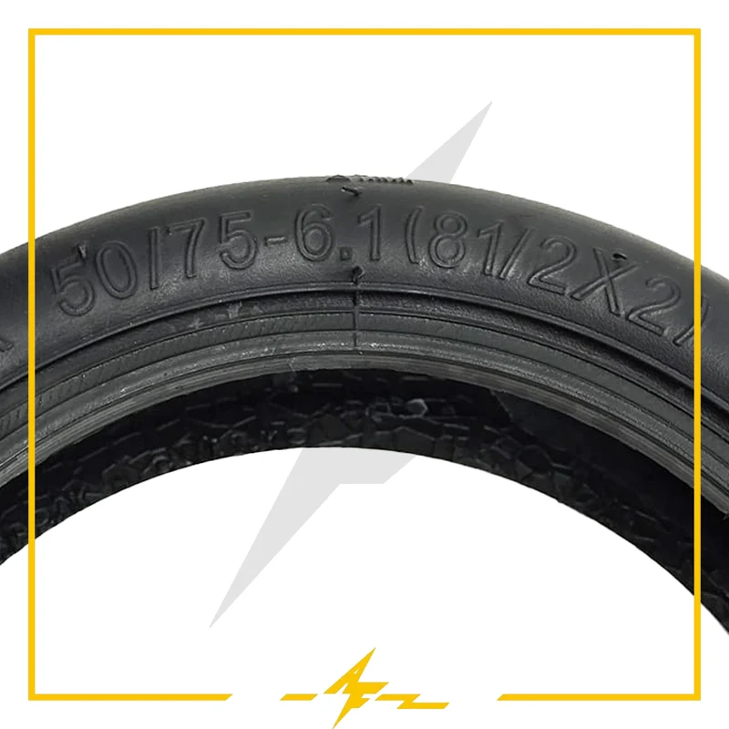 Cubierta rueda neumática para patinete eléctrico 8,5x2-6,1 Tubeless con Gel Innova - Agarre extremo para tu patin