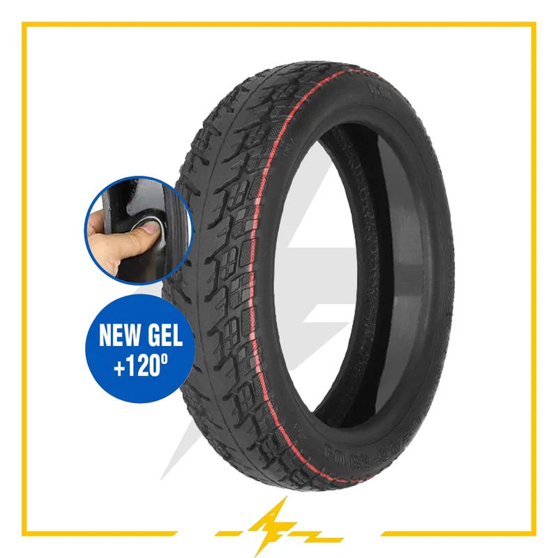 Cubierta rueda neumática para patinete eléctrico Segway Ninebot 60/65-6,9 Todoterreno Tubeless con Gel - ¡Domina cualquier terreno con tu patin!