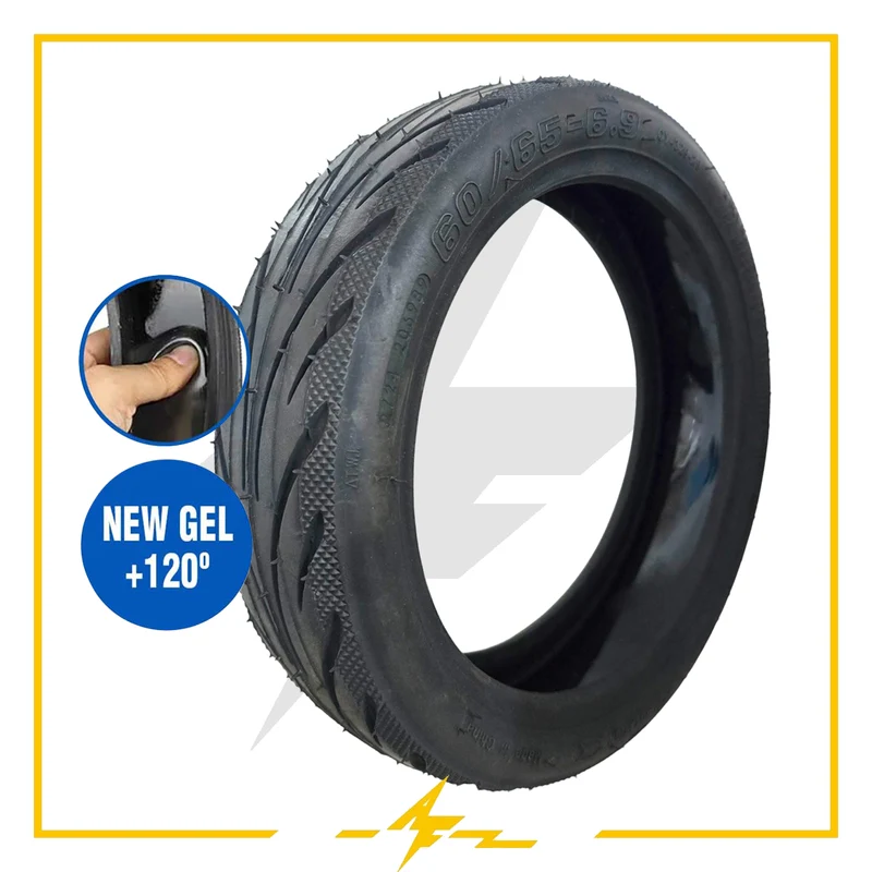 Cubierta rueda neumática para patinete eléctrico Segway Ninebot 60/65-6,9 Cityroad Tubeless con Gel – Agarre extremo para tu patinete eléctrico