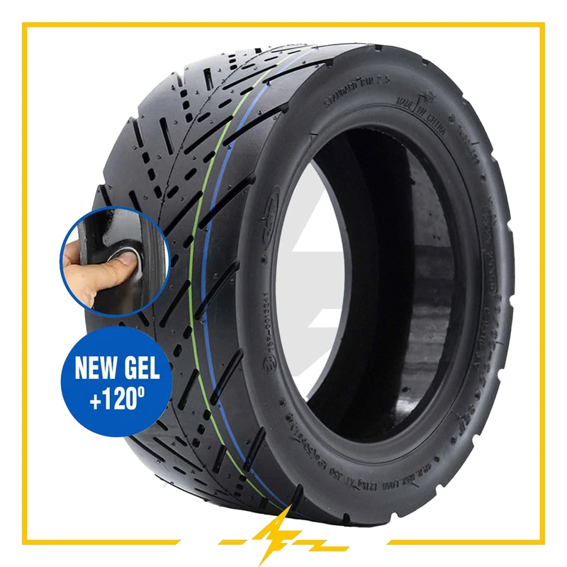 Cubierta rueda neumática para patinete eléctrico 11x3 (90/65 6.5) Onroad Tubeless con GEL CST - ¡Agarre extremo y cero preocupaciones en tu patinete eléctrico!