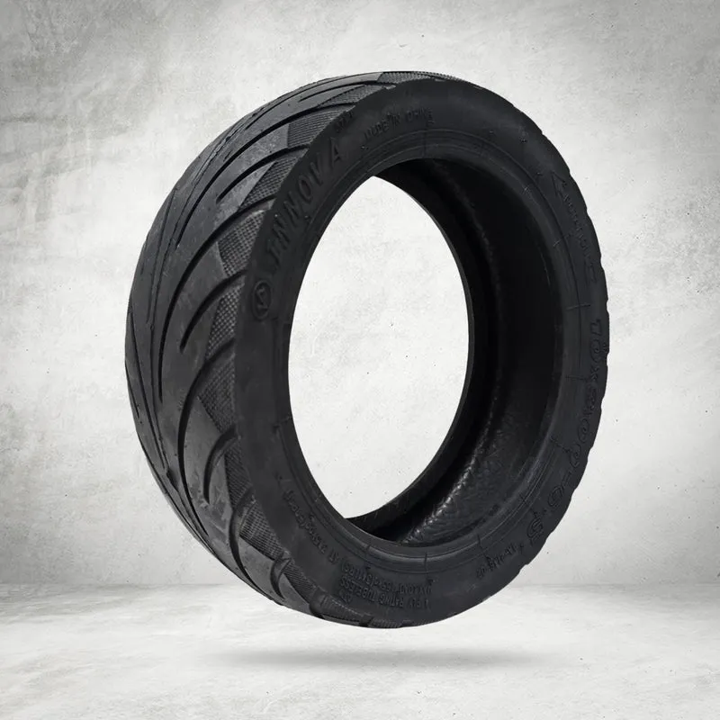 Cubierta rueda neumática para patinete eléctrico 10x3-6,5 Tubeless Innova: ¡Rueda sin preocupaciones!