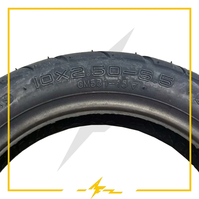 Cubierta rueda neumática para patinete eléctrico 10x2,5-6,5 CST Tubeless – ¡Conquista cualquier camino con tu patin!