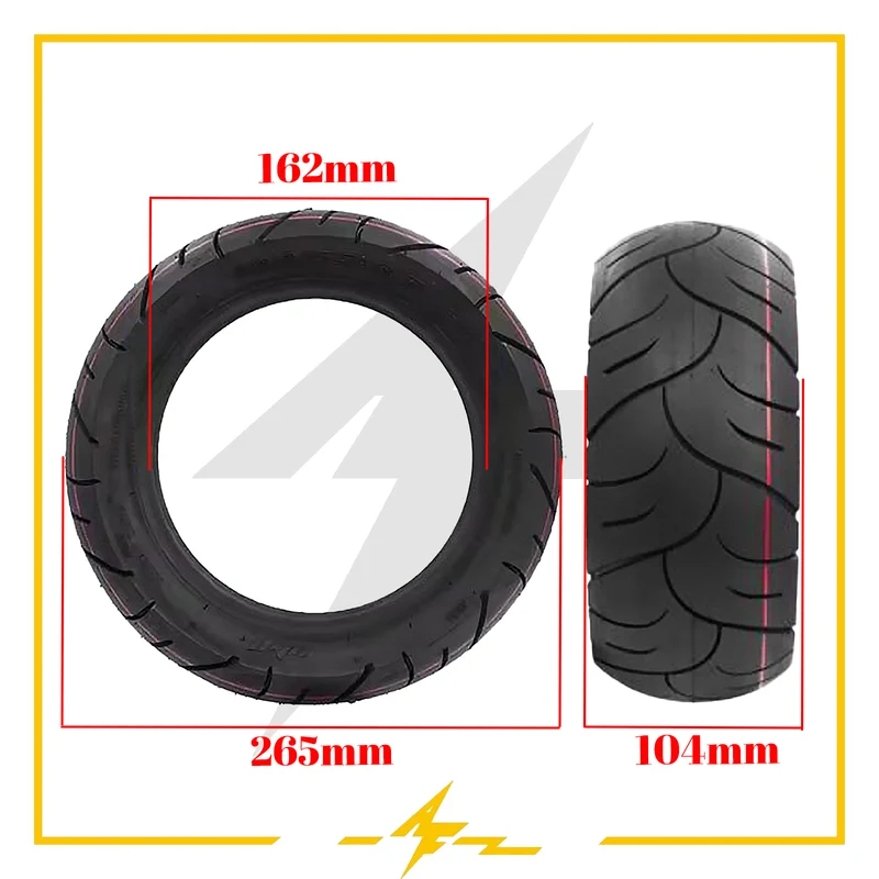 Cubierta rueda neumática para patinete eléctrico 100/55-6,5 Tubeless Ulip - ¡Agarre extremo y cero preocupaciones en tu patin!