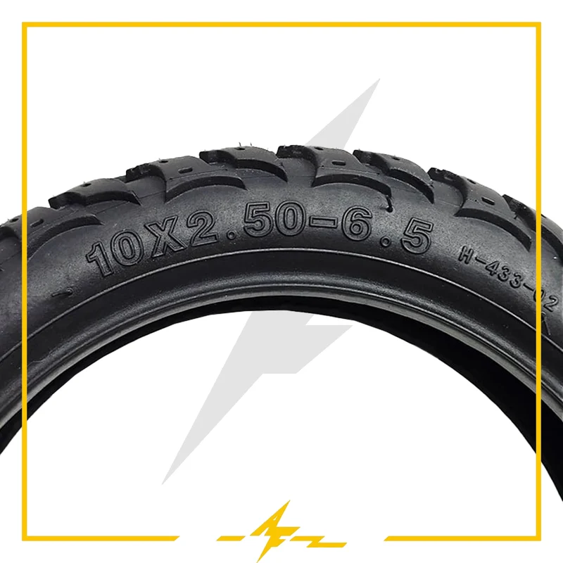 Cubierta rueda neumática para patinete eléctrico Xuancheng 10x2,5-6,5 Offroad Tubeless con gel: ¡Protección total para tu patin!