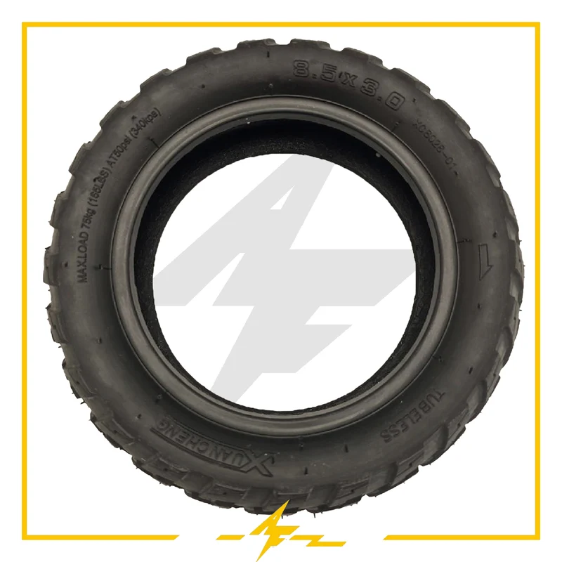 Cubierta rueda neumática para patinete eléctrico Xuancheng 8,5x3 50/134 Tubeless - ¡Domina cualquier terreno con tu patin