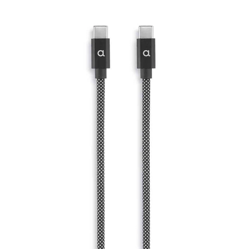 Cable de carga USB-C trenzado de INTECAT (1,2 metros) - Negro