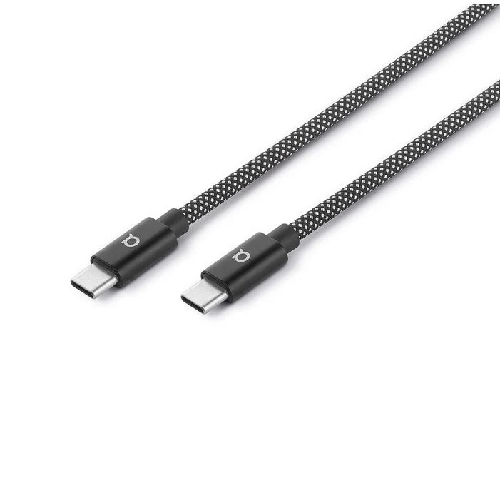Cable de carga USB-C trenzado de INTECAT (1,2 metros) - Negro