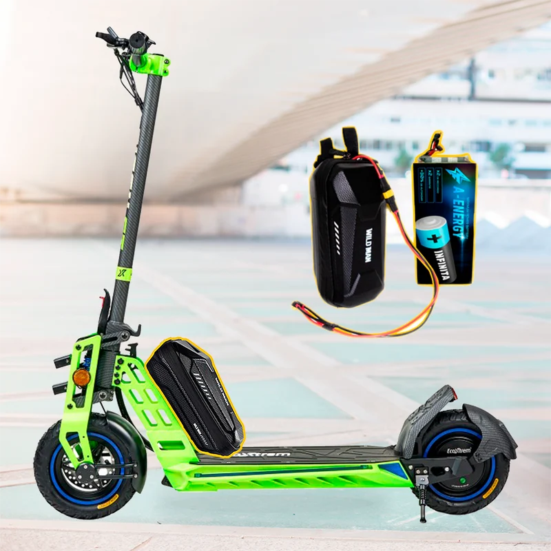 Batería externa de autonomía 48V para patinete eléctrico Ecoxtrem Bison – Instalación fácil y autonomía superior con AF SCOOTERS