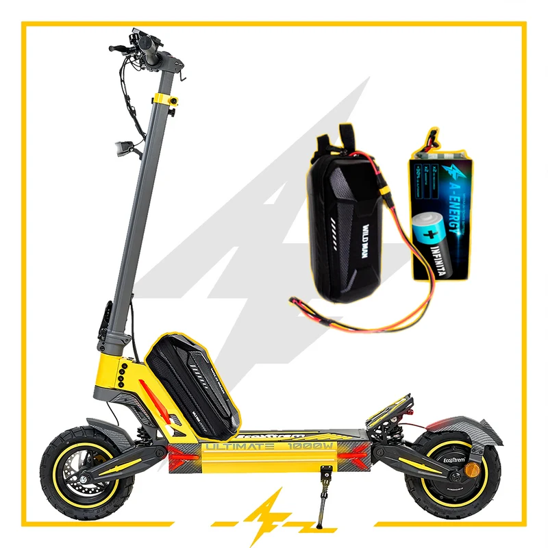Batería externa de autonomía 48V para patinete eléctrico Ecoxtrem M41 Tank – Instalación fácil y autonomía superior con AF SCOOTERS