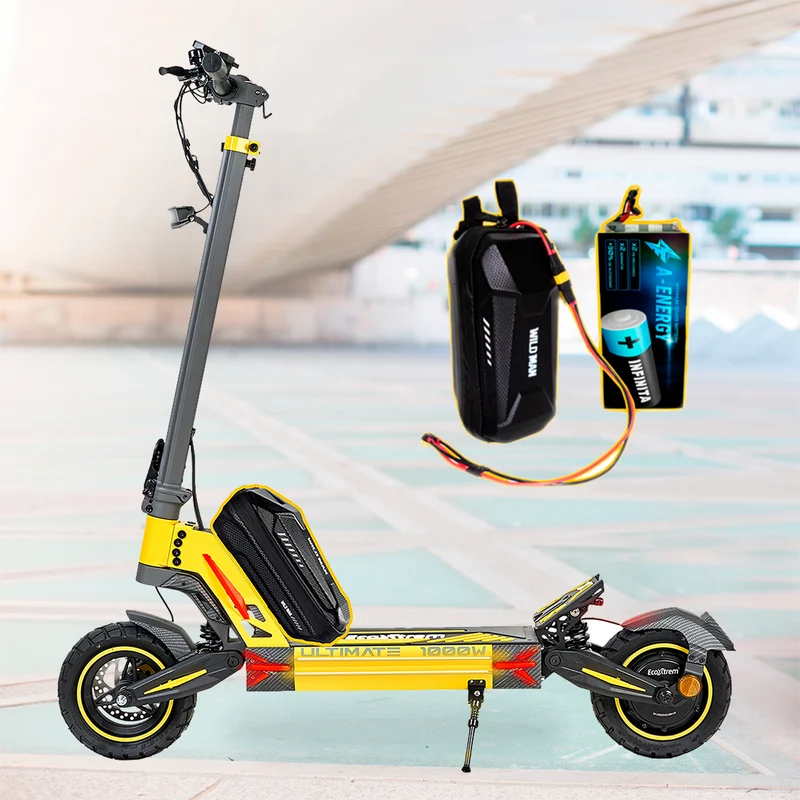 Batería externa de autonomía 48V para patinete eléctrico Ecoxtrem M41 Tank – Instalación fácil y autonomía superior con AF SCOOTERS