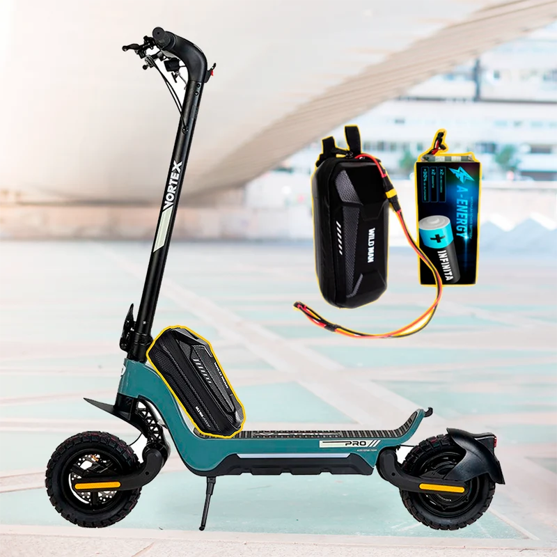 Batería externa de autonomía 48V para patinete eléctrico Ecoxtrem ETRIC Vortex – Instalación fácil y autonomía superior con AF SCOOTERS