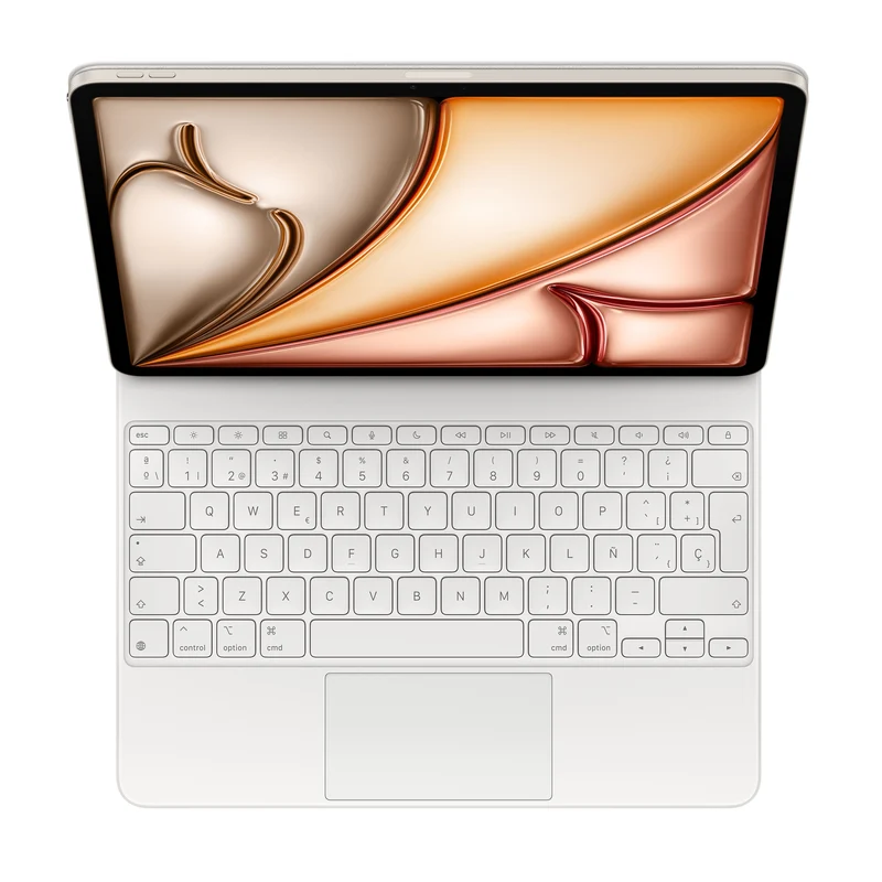 Magic Keyboard para el iPad Air de 13 pulgadas (M3) - Español - Blanco