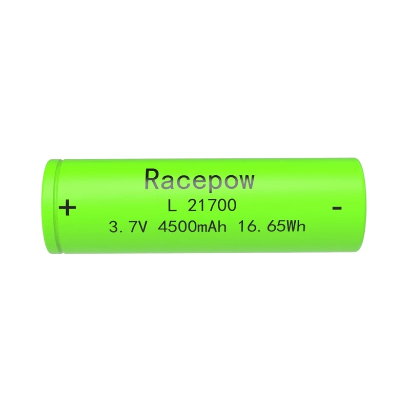 Batería de iones de litio 4500 de alta capacidad de 21700 mAh (verde)