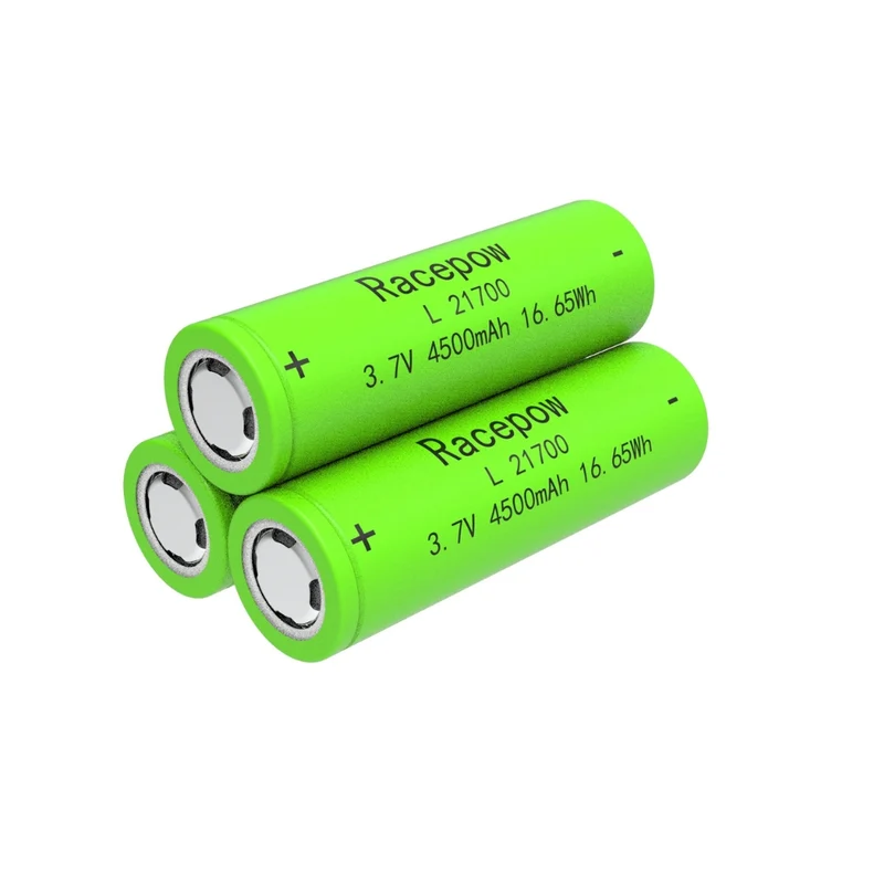 Batería de iones de litio 4500 de alta capacidad de 21700 mAh (verde)