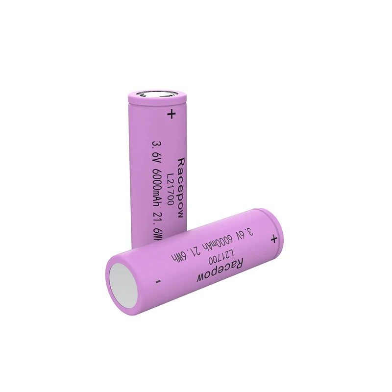 Pila de litio 3.6 de alta eficiencia, 6 V, 21700 Ah (morada)