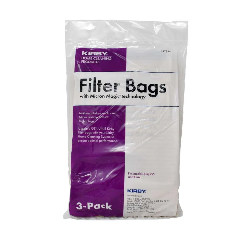 Twist Style Kirby G3, G4, & G5 Paper Filter Bags