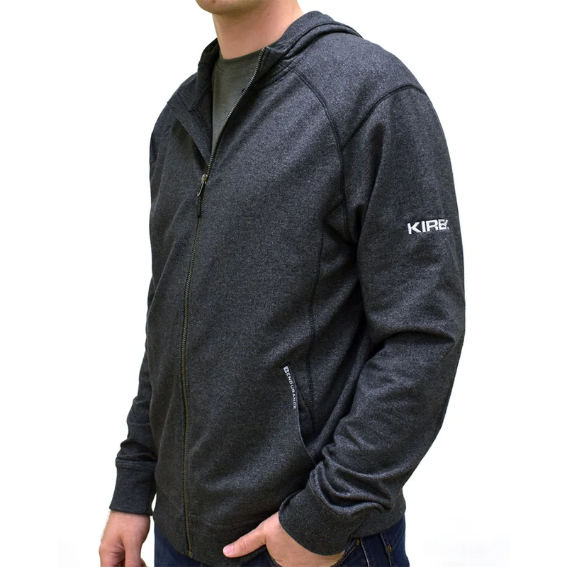 Gray Kirby Zip Up