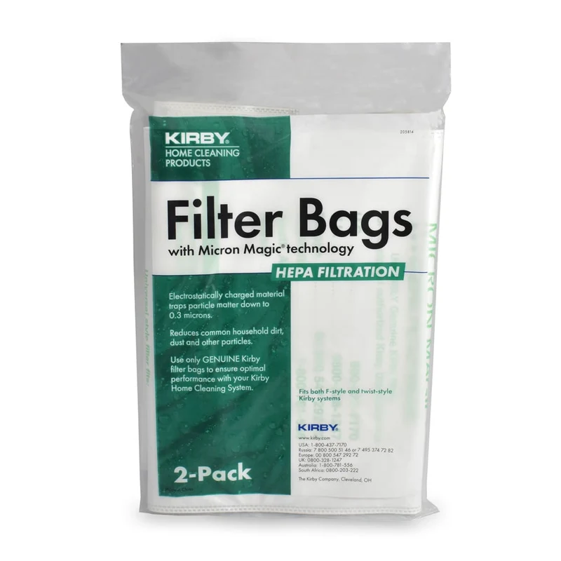 MicroAllergen Plus HEPA Filter Bags - 2 Pack