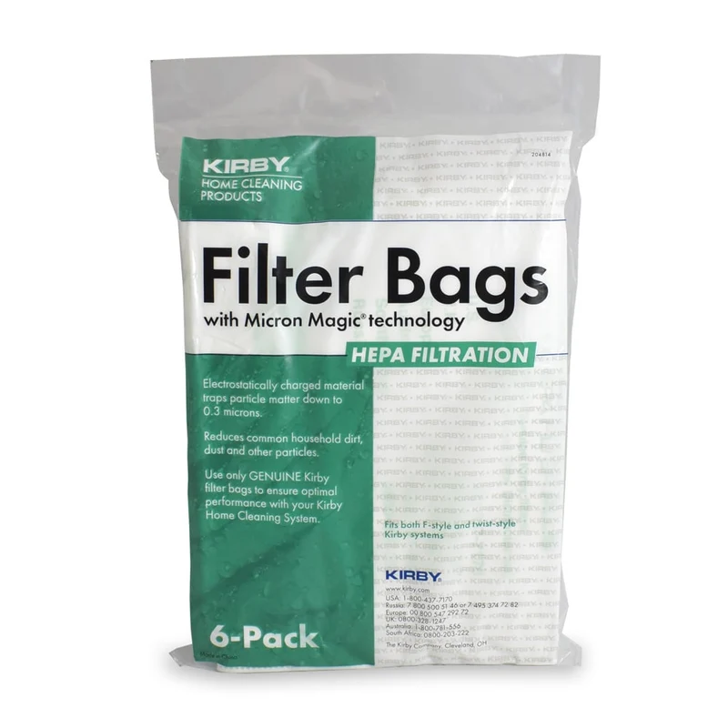 MicroAllergen Plus HEPA Filter Bags - 6 pack