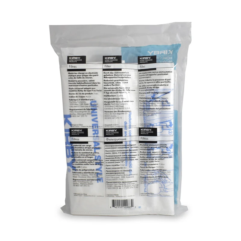 Allergen Reduction Filter Bags - 6 Pack