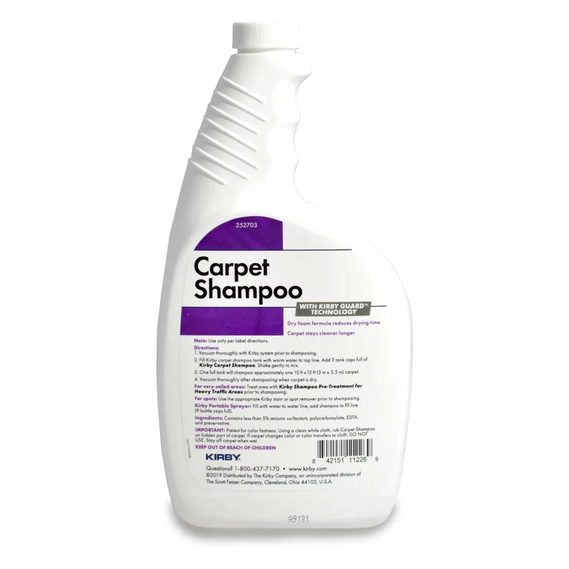 Kirby Carpet Shampoo