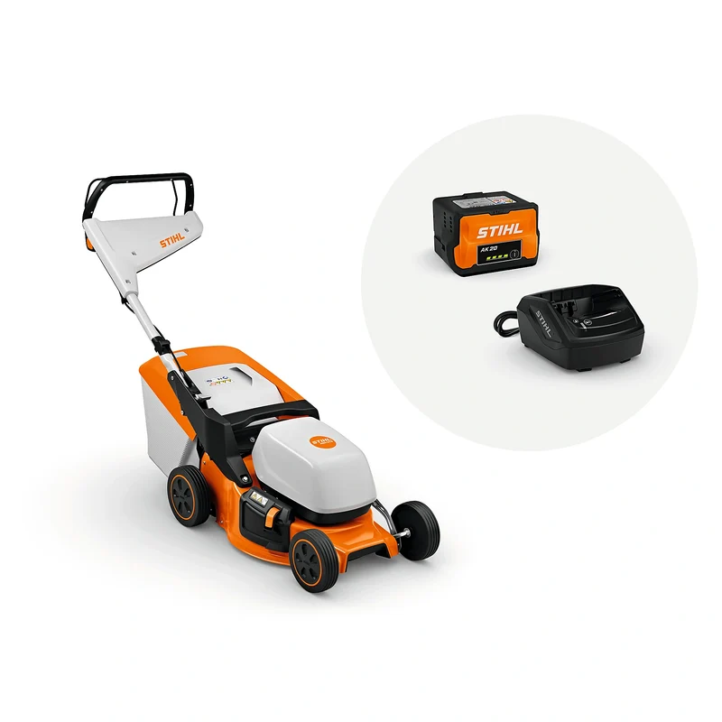 Cortacésped STIHL RMA 243 + Batería AK 20 y cargador