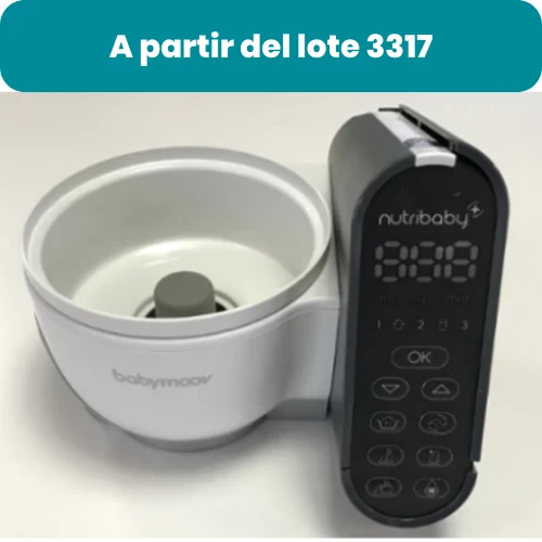 Unidad de calentamiento Nutribaby (+) Loft White