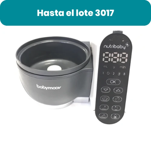 Unidad de calentamiento Nutribaby (+) Industrial Grey