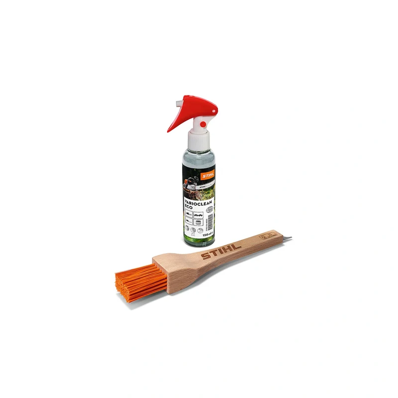 Care and Clean kit MS (Varioclean Eco 150 ml + cepillo (incluye limpiador de ranuras)) STIHL