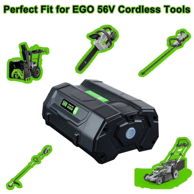 Für EGO Akku 56V 9.0Ah | Kompatibel mit allen 56V EGO Power+ Werkzeugen