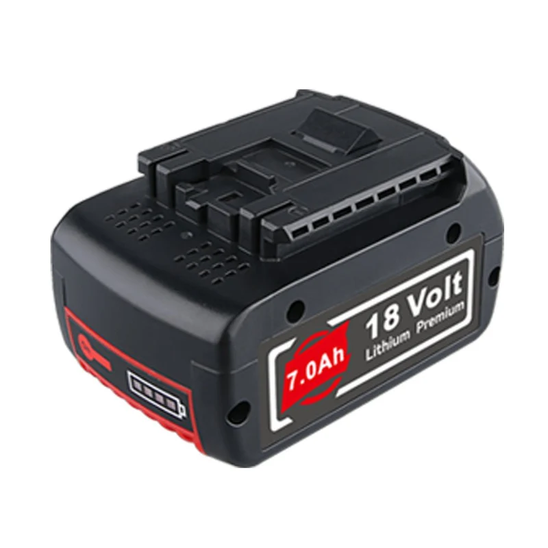 18V 7.0Ah 10 Stück Für Bosch BAT610G Li-ion Akku Ersatz mit LED /Kompatibel mit BAT609 BAT610G BAT618G BAT620 BAT621
