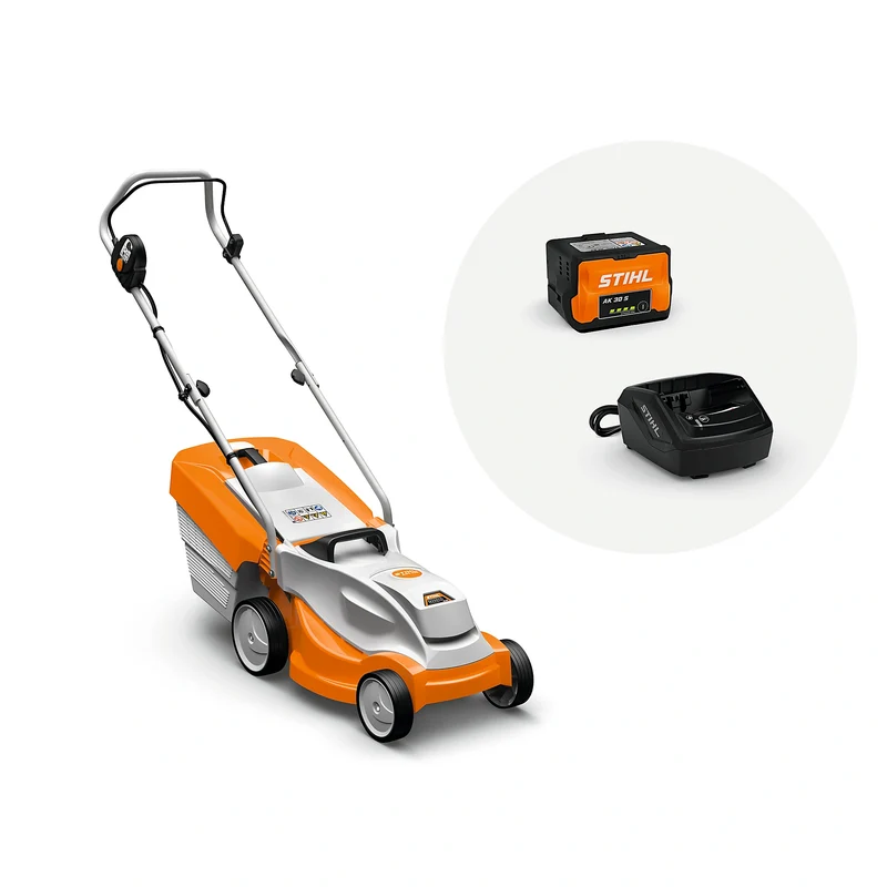 Cortacésped STIHL RMA 235 + Bateria AK 30 y cargador