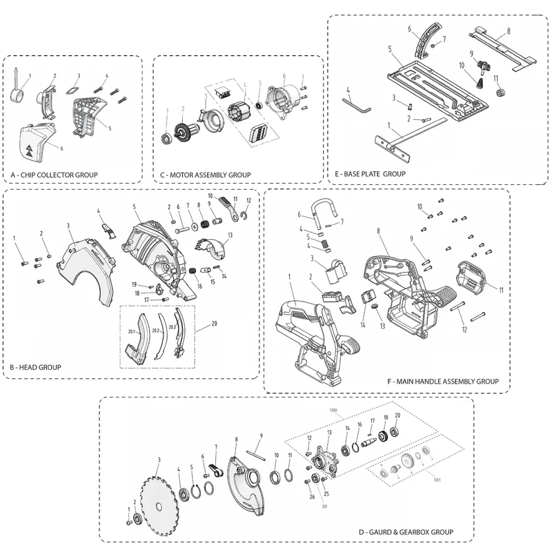 S6CCS-Li Spare Parts