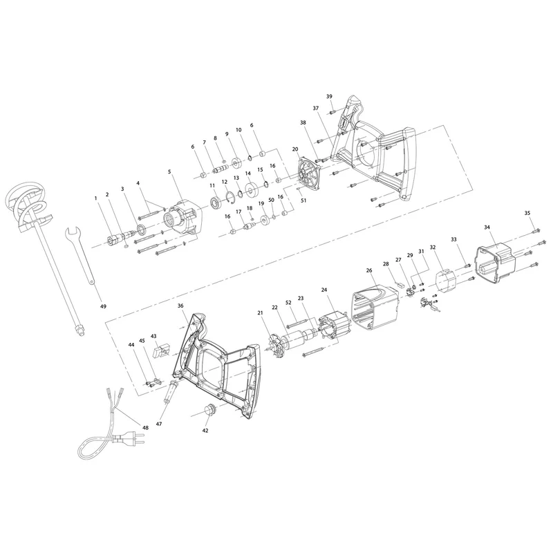Evolution Twister Handheld Mixer Spare Parts
