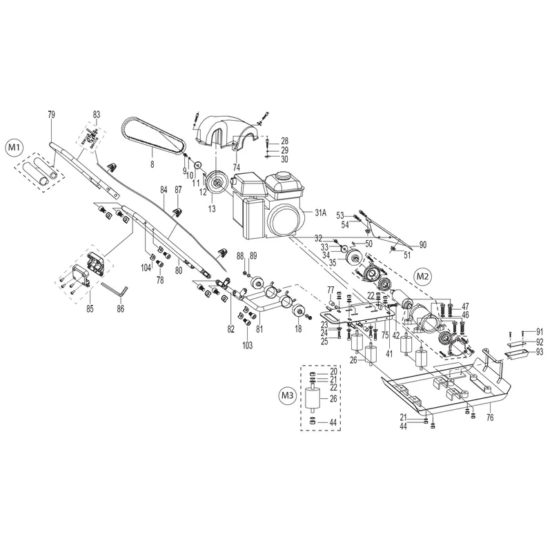 Evolution H320-P Gas Compactor Spare Parts