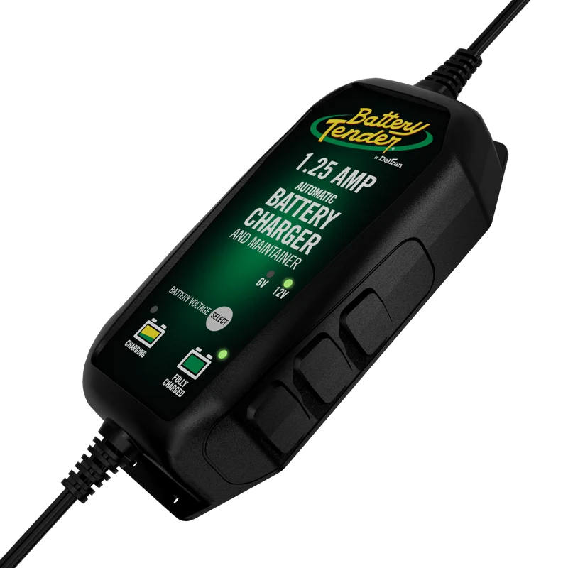 Battery Tender® Plus 1.25 AMP Selectable 12V / 6V Battery Charger and Maintainer